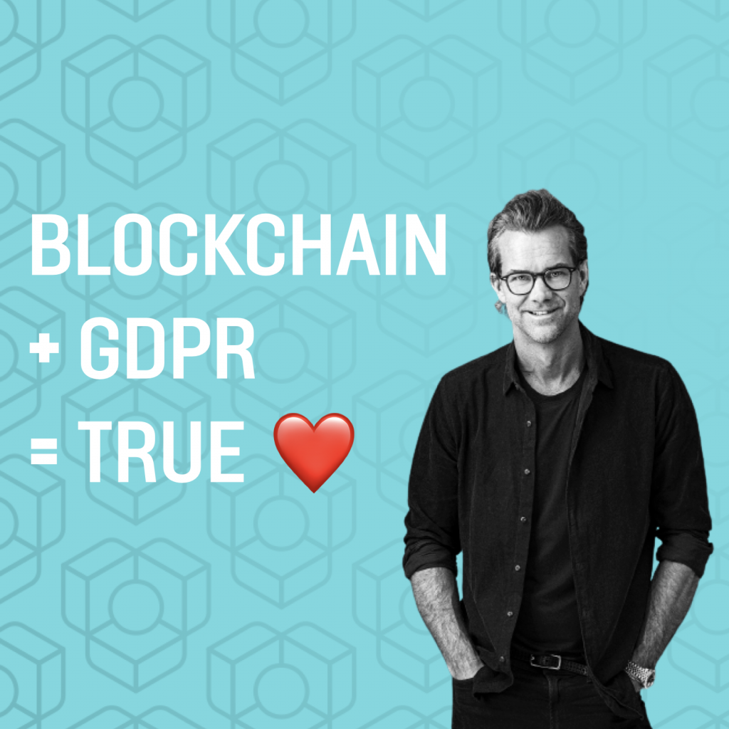 Blockchain + GDPR = TRUE